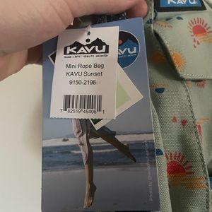 Kavu Mini Rope Bag - Sunset Pattern